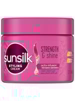 صانسيلك - كريم تصفيف الشعر قوة ولمعان, 275 مل