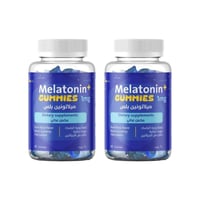 مكمل غذائي ميلاتونين بلس جاميز لنوم هادئ 1+1 مجانا...