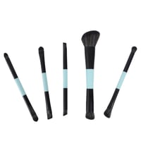 مجموعة فرش مكياج ثنائية الأطراف من بيوتي سيستم - 5...