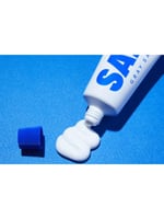 طقم للسفر معجون بملح رمادي طبيعي مع فرشاة أسنان من...