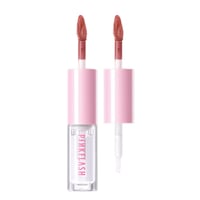 احمر شفاه سائل + مرطب 2×1 من بينك فلاش - 2.4جرام