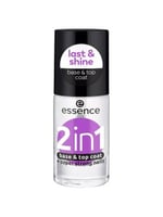 طلاء اظافر لامع شفاف 2×1 من ايسنس