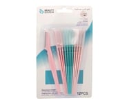 أمواس حلاقة للوجه من بيوتي سيستم ، 12 قطعة