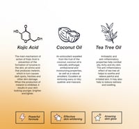 كوجي سان - صابون تفتيح البشرة بحمض الكوجيك , 3 حبا...