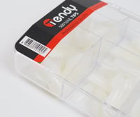 تريندي - مجموعة اظافر ابيض , 500 حبة | TR-15