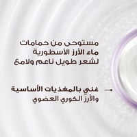 شامبو الترا دوكس منعم للشعر بخلاصة ماء الأرز والنش...