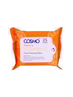 مناديل تنظيف الوجه فيتامين سي من كوزمو بيبي - 25 م...