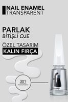 مناكير - طلاء اظافر نيو فورمولا + فرشاة ماكسي من ف...