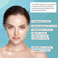 ديرما ستامب 100A لتحفيز الكولاجين وتجديد البشرة لل...