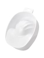 صالون سستم وعاء للبدكير لون أبيض