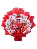 باقة ريد لوف للعناية والمكياج - 18 قطعه