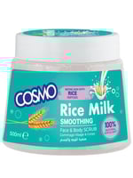 صنفرة للوجه والجسم بحليب الأرز من كوزمو، 500 مل
