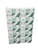 مناديل هدب مفرد ابيض ناعم , 10 عبوات | 800 منديل