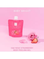 جل مقشر للجسم سي أند إي بالفراولة والورد من بيبي ب...