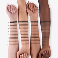 قلم حواجب مع فرشاة التصفيف من ايسنس , 11 بني غامق