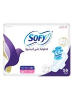 سوفي - فوط لطيفة على البشرة, حجم كبير بالاجنحة, 56...