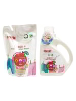 غسول ملابس أطفال 1000 مل + 800 مل إعادة تعبئة من ف...