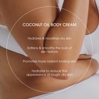 كريم الجسم بزيت جوز الهند من أدفانسد كلينيكالز - 4...