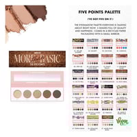 باليت ظلال العيون فايف بوينتس من ميو - Feminine Fl...