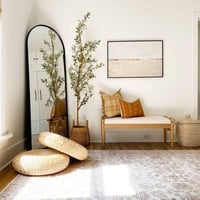 مرايا فاخرة 177 سم إطار اسود