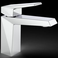 خلاط مغسلة كروم موديل تيتانيوم