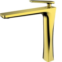 خلاط مغسلة عالي ذهبي