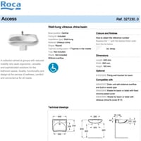 روكا مغسلة احتياجات خاصة