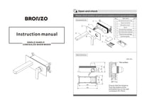 خلاط مغسلة دفن ذهبي