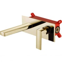 خلاط مغسلة دفن ذهبي