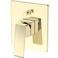 وجه خلاط دفن خطين مربع ذهبي