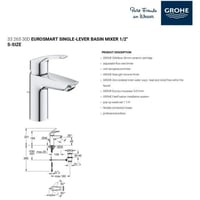 جروهي خلاط مغسلة يوروسمارت
