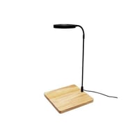 مصباح LED متعدد الاستخدامات بقاعدة خشبية – 10 واط