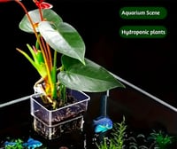 Aquarium Hanging Plant Basket - وعاء زراعة معلق لح...