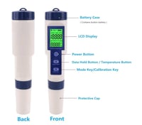 5‑in‑1 Water Quality Detector – جهاز قياس جودة الم...