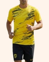 طقم تمارين نادي الاتحاد 2026 - تيشيرت أصفر وشورت أ...