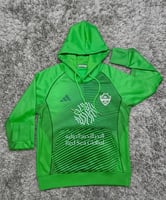 بلوفر الاهلي السعودي الشتوي الاخضر الرسمي 2026 تصم...