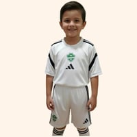 طقم اطفال تدريبات نادي الاهلي السعودي الابيض ولادي...