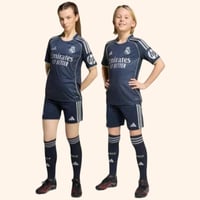 طقم ريال مدريد الاحتياطي كحلي للأطفال 2026