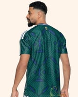 تيشيرت المنتخب السعودي الشكل الجديد 2026 تصميم رسم...