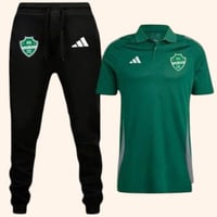 طقم بولو الاهلي الرسمي 2026 – بولو اخضر + بنطلون ا...