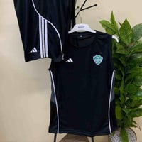 طقم تدريب الاهلي السعودي "كت" - أسود ملكي