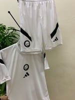 طقم تدريب أبيض نادي النصر 2026 تيشيرت خفيف وشورت