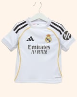 تيشيرت ريال مدريد الاساسي الابيض 2025-2026 فئة الل...