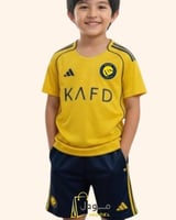 طقم نادي النصر الاصفر 2026 للاطفال ولادي رسمي جديد...
