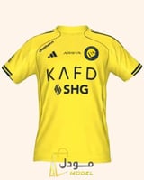 قميص نادي النصر الاساسي 2026 نسخه الاعبين الجديد