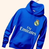 بلوفر ريال مدريد الشتوي الازرق 2026 الجديد - هودي...