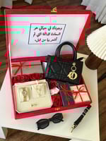 طقم هدايا نسائي فاخر شنطة يد وساعه هدايا تكميليه