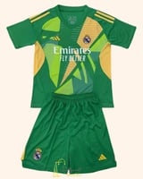 طقم حارس مرمى ريال مدريد للأطفال 2025-2026 - الإصد...