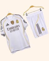 بدلة ريال مدريد البيضاء الكاملة 2026 - طقم المرينغ...