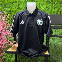 بولو المنتخب السعودي الاسود الجديد 25/26